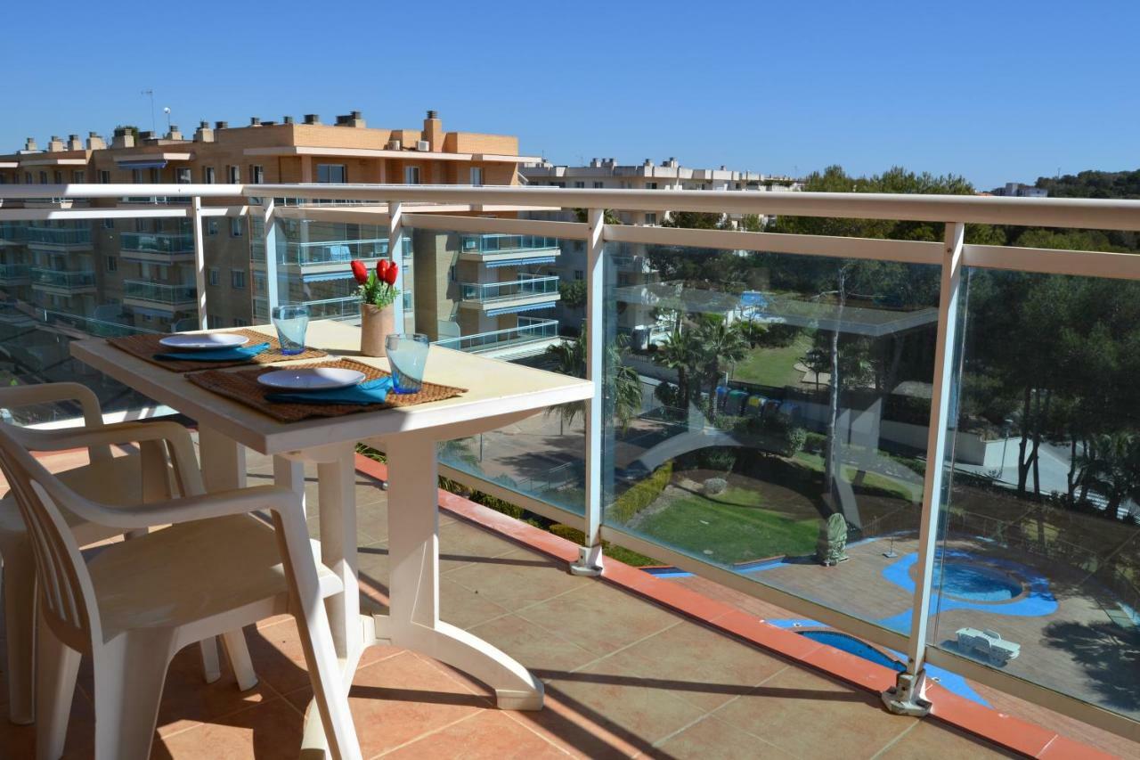 Lovely Familiar Apartment With Pool In Cap Salou Eksteriør bilde