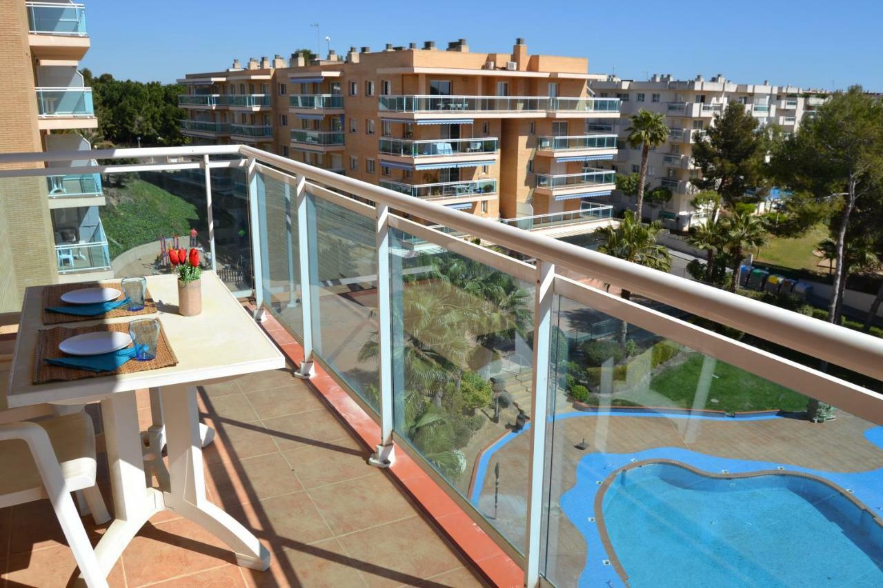 Lovely Familiar Apartment With Pool In Cap Salou Eksteriør bilde
